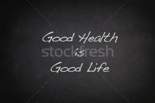 Stock photo: Good health, good life.