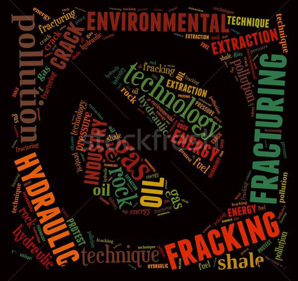 Fracking. Stock photo © asturianu