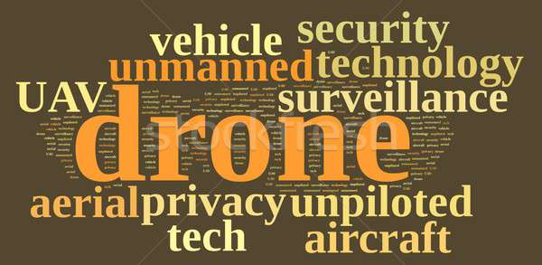 Drone, unmanned aerial vehicle . Stock photo © asturianu