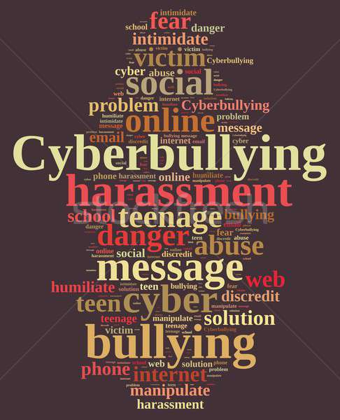 Cyberbullying. Stock photo © asturianu