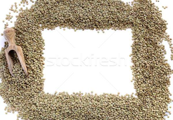 Isolated lentils. Stock photo © asturianu