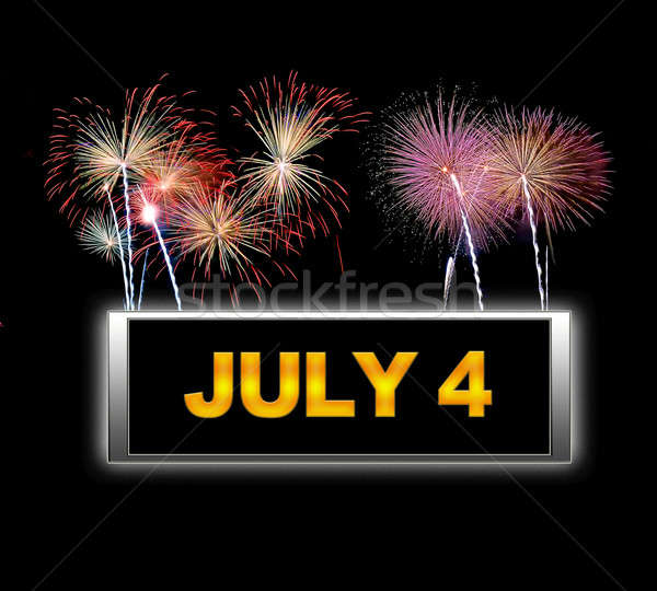 July 4. Stock photo © asturianu