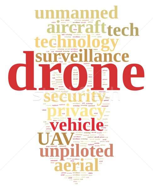 Drone, unmanned aerial vehicle . Stock photo © asturianu