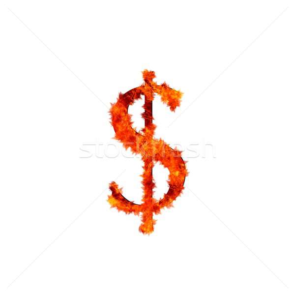 Burn dollar. Stock photo © asturianu