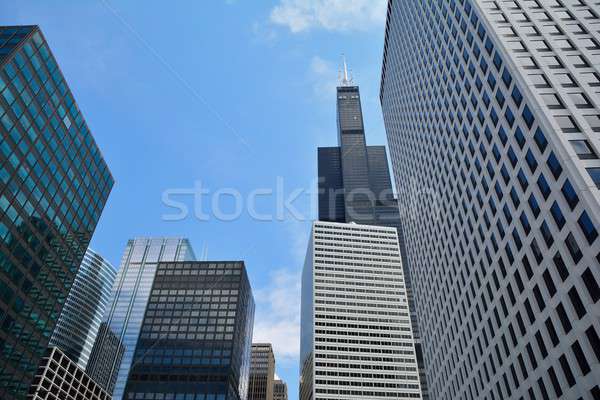 Skyscrapers in Chicago, Illinois, USA. Stock photo © asturianu