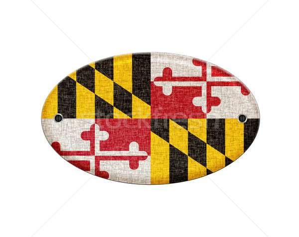 Wooden sign of Maryland. Stock photo © asturianu