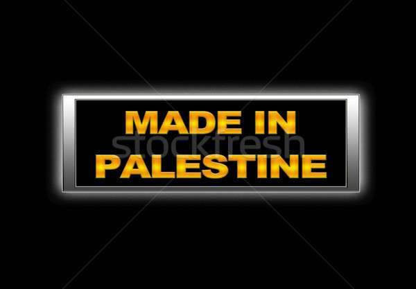 Made in Palestine. Stock photo © asturianu