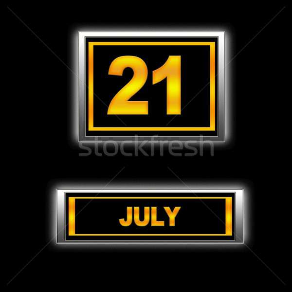 July 21. Stock photo © asturianu