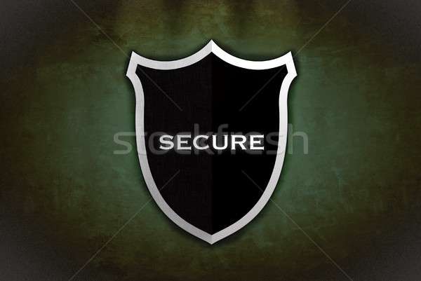 Secure shield. Stock photo © asturianu