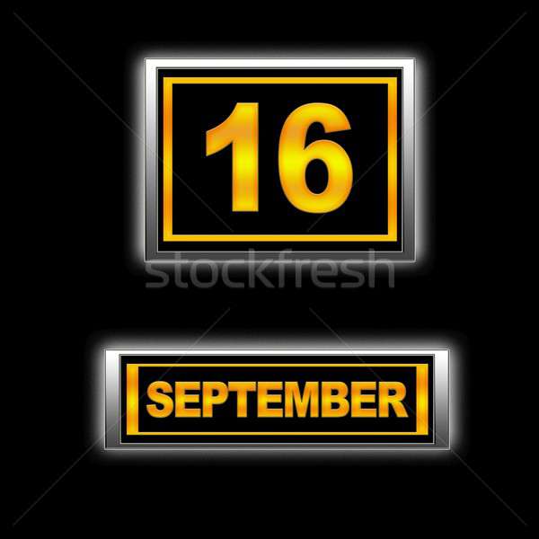 September 16. Stock photo © asturianu