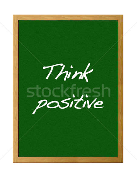 Think positive. Stock photo © asturianu