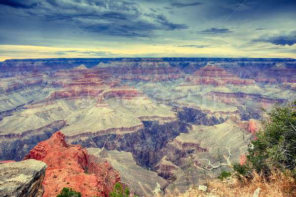 Stock foto: Süden · Grand · Canyon · Arizona · Sonnenuntergang · Natur