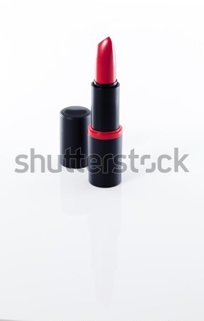 red lipstick isolated on white background Stock photo © AvHeertum