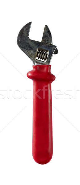 Old adjustable wrench Stock photo © Avlntn