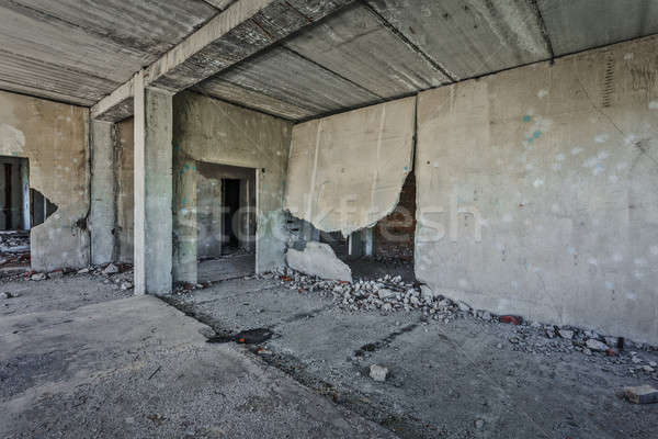 old abandoned building  Stock photo © Avlntn