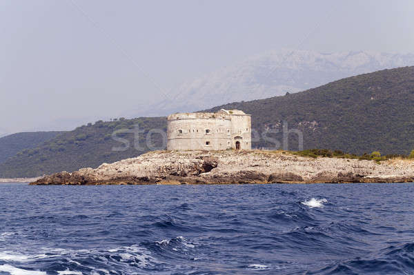 Foto d'archivio: Fortezza · rovine · territorio · Montenegro · edifici · urbana