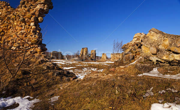fortress ruins   Stock photo © avq
