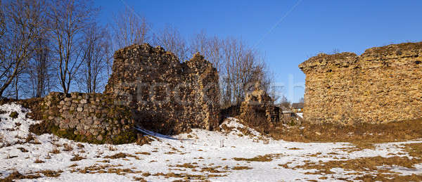 fortress ruins   Stock photo © avq