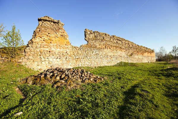 ruins . Belarus. Stock photo © avq