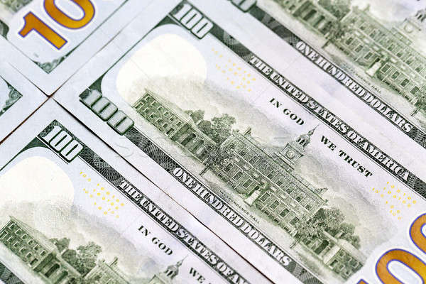 American dollars, close-up Stock photo © avq