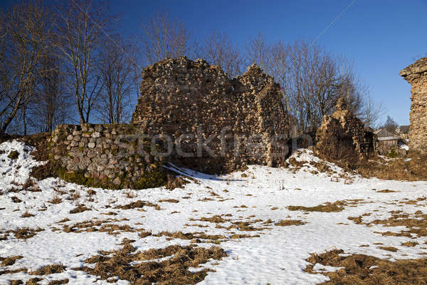 fortress ruins   Stock photo © avq