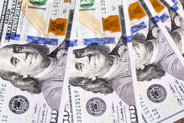 American dollars, close-up Stock photo © avq