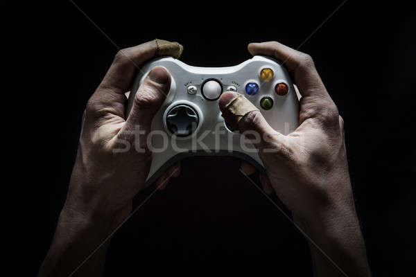 Video Gaming Addiction Stock photo © axstokes