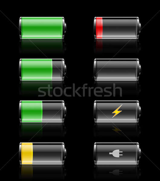 Batteries charges Stock photo © axstokes