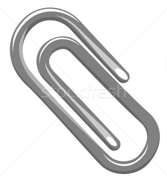 Realistic staple vector illustration Stock photo © ayaxmr