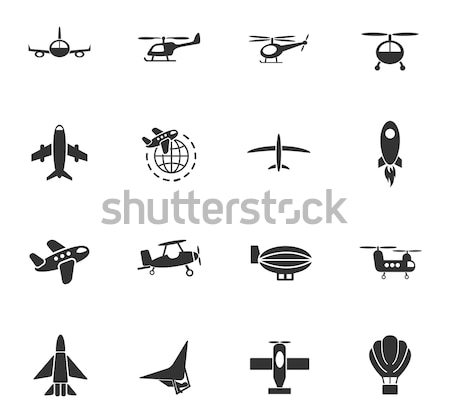Military and war icons Stock photo © ayaxmr