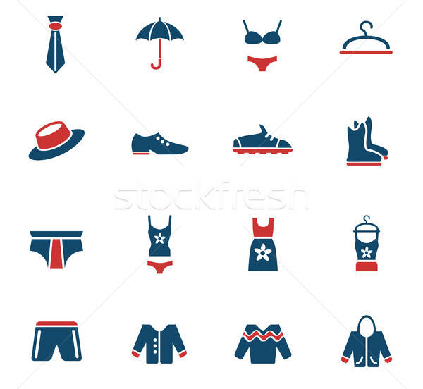 Stockfoto: Kleding · web · icons · gebruiker · interface · ontwerp