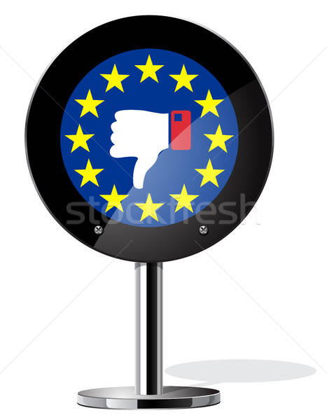 Brexit British referendum concept sign Stock photo © ayaxmr