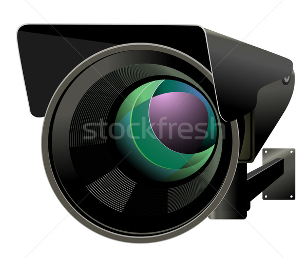 Stock photo: CCTV vector illustration