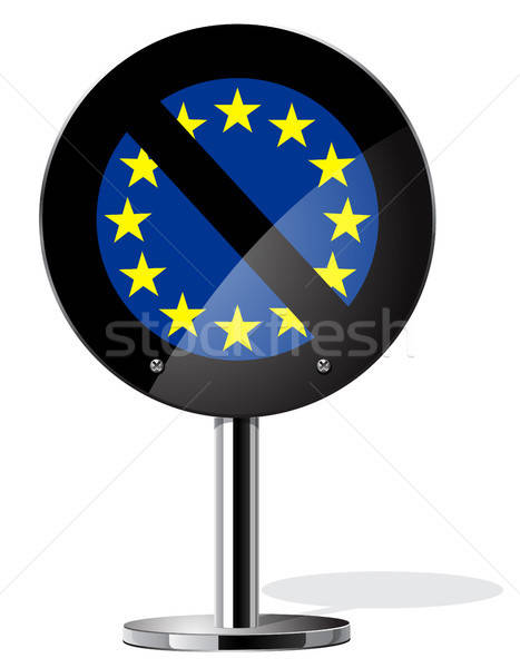 Brexit British referendum concept sign Stock photo © ayaxmr