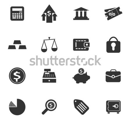 Stock photo: Business and Finance Icons