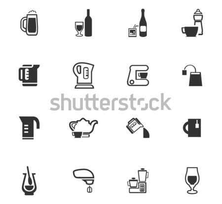 Utensils for the preparation of beverages Stock photo © ayaxmr