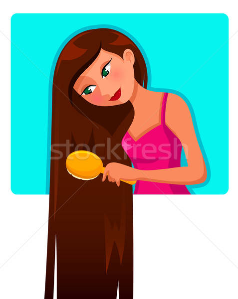 long hair Stock photo © ayelet_keshet