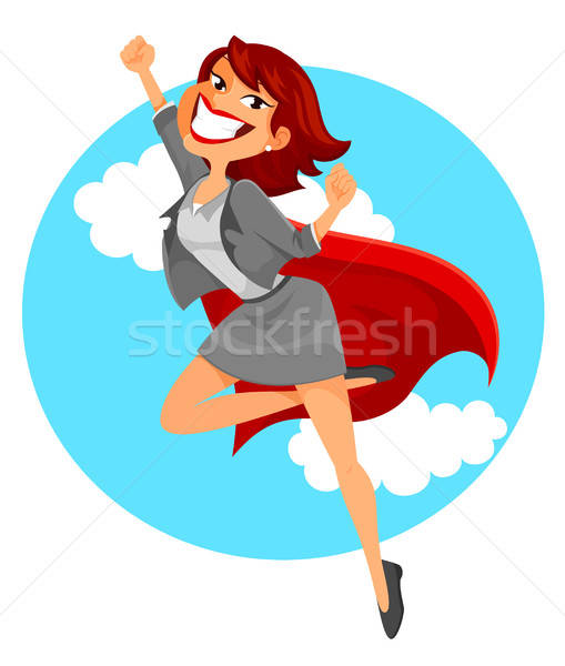 super business woman Stock photo © ayelet_keshet