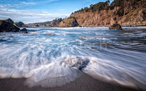 美しい ビーチ 海 波 カラー画像 風景 ストックフォト © Backyard-Photography