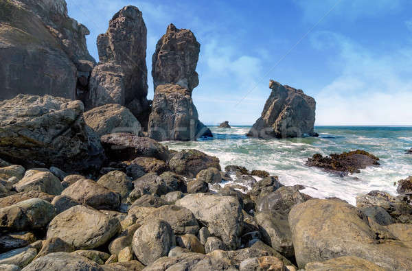 Strand landschap voorjaar natuur zee Stockfoto © Backyard-Photography