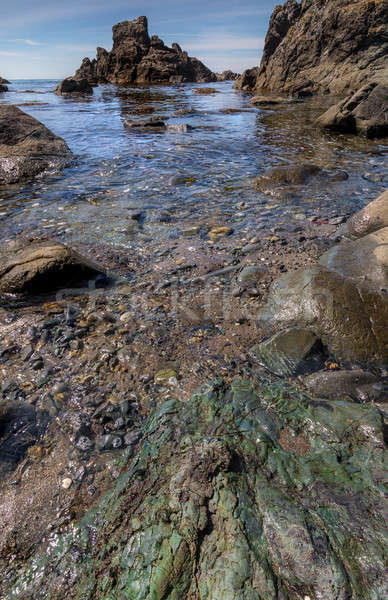 Rocky Beach Landscape Stock photo © Backyard-Photography