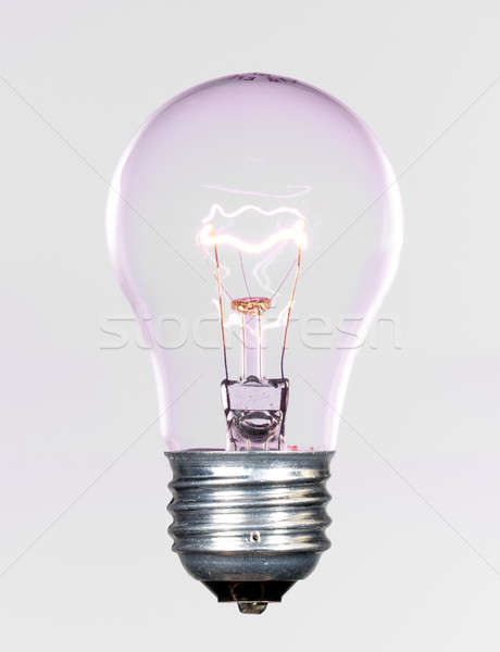лампочка стекла вольфрам энергии науки Сток-фото © backyardproductions