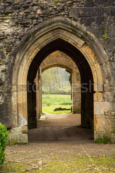 Stock photo: Minster Lovell in Cotswold district of England