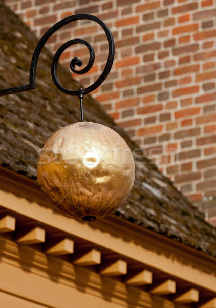 Jeweller's ball as sign outside shop Stock photo © backyardproductions