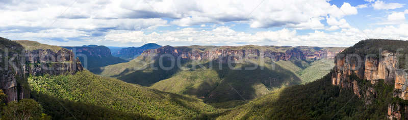 Grose Valley in Blue Mountains Australia Stock photo © backyardproductions
