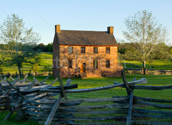 Old Stone House Manassas Battlefield Stock photo © backyardproductions