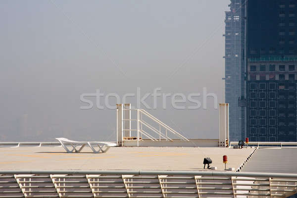 Cityscape Dubai cidade arranha-céu blocos rua Foto stock © backyardproductions