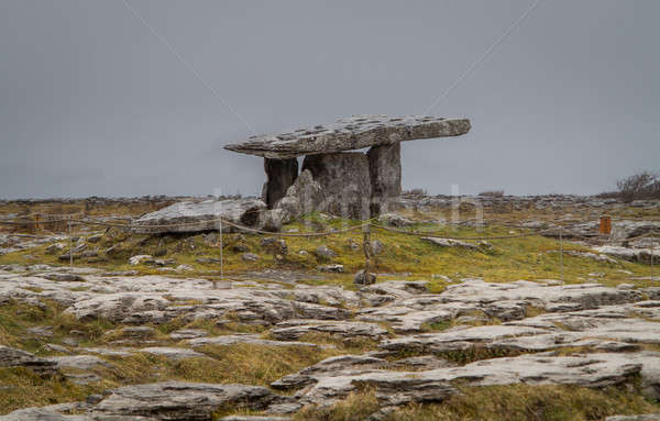 Poulnabrone Dolmen in Ireland Stock photo © backyardproductions