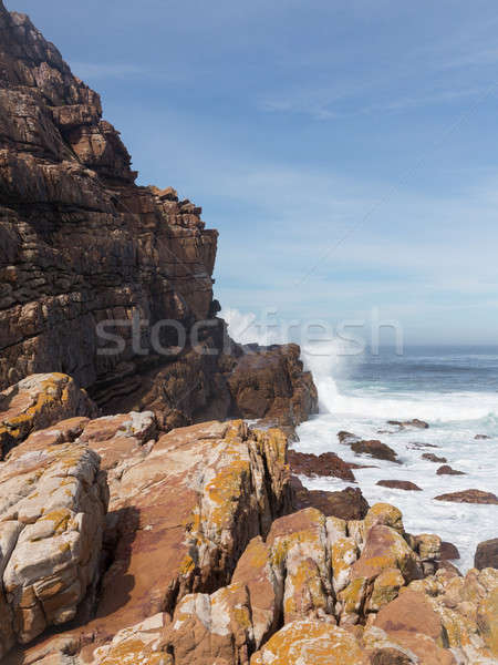 Bon espoir Afrique du Sud plage montagne océan [[stock_photo]] © backyardproductions