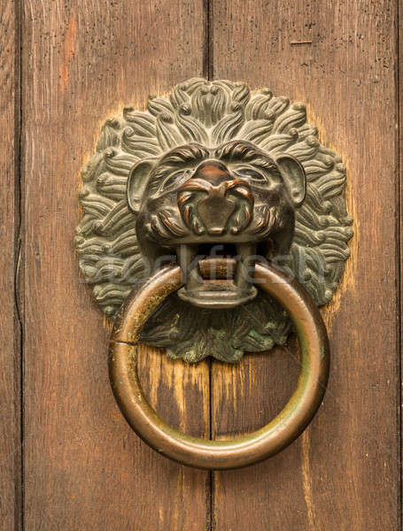 St Jacob Monastery entrance Regensburg Stock photo © backyardproductions